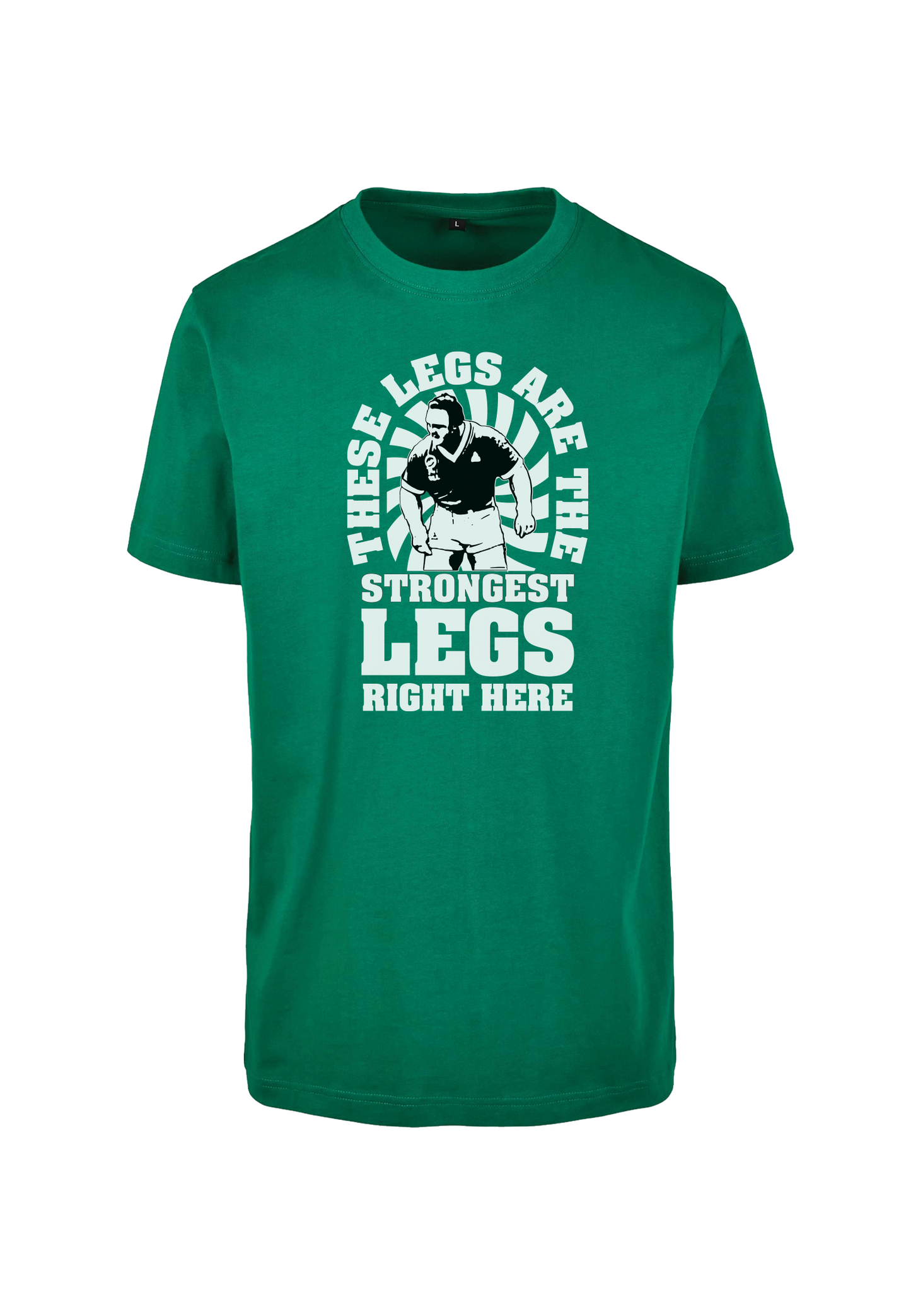 Bill Kazmaier Strongest Legs T-shirt